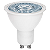 Lampada Led Dicróica Gu10 4,8w 3000k 350lm Embuled EB7010 - Imagem 1