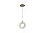 Pendente LED Ravi 6W 3000K Dourado Bivolt - Taschibra - Imagem 1