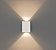 Arandela LED 8W 3000K Biv Effekt 2 fachos Branco STH6730/30 - Imagem 1