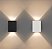 Arandela LED 8W 3000K Biv Effekt 2 fachos Branco STH6730/30 - Imagem 4