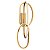 Arandela Tiffel LED 45W 3000K 18x74cm Dourado AR-173/45.74DO - Imagem 1