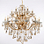 Lustre em Cristal 18xE14 12+6 braços 100x85cm Dourado DCD00478-12-6 - Imagem 1