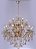 Lustre em Cristal 18xE14 12+6 braços 100x85cm Dourado DCD00478-12-6 - Imagem 2