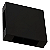 Arandela X LED 3W 3000K IP65 4 fachos ajustável Preto EBAR80210 - Imagem 1