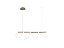 Pendente LED Zurique 3000K 40W Dourado Fosco - Taschibra - Imagem 1