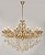 Lustre em Cristal 12 braços Dourado E Cristal 12xE14 DCD00409-12 - Imagem 1