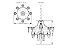 Lustre Glam Cristal Transparente 8xE14 D740 x 560mm Taschibra - Imagem 3
