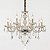 Lustre Maria Thereza Cristal Transparente 12xE14 SL-9840/H12 TR - Imagem 1