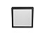 Painel LED Sobrepor 24W 3000K Branco Quente 28x28cm Lux Preto - Imagem 3