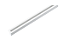 Perfil de Embutir Wave Lente Invisible 30mm 2m Branco STL25539 - Imagem 1