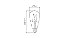 Lampada LED ST64 Vintage Filamento 2W Luz Âmbar Bivolt E27 STH6338/24 - Imagem 2