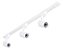 Kit Trilho + 3x Spot Led 10W 3000K e Emenda 1 Metro Branco 61723 - Imagem 1