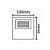 Refletor LED 30W 3000K 2400lm IP66 Bivolt Preto Embuled 60799 - Imagem 2