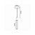 Pendente All Star LED 6W 3000K 30cm base redonda Dourado EBN0217 - Imagem 2