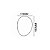 Arandela Luz indireta Eclat Gold LED 7W 3000K bivolt EBAR9072 - Imagem 2