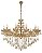 Lustre em Cristal 8 braços Dourado E Cristal 8xE14 DCD00409-8 - Imagem 1