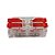 Kit 4x Conector Emenda Duplo transparente Gaya 1793 - Imagem 1
