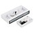 Arandela Axis 8W 3000K facho duplo 300lm IP65 Branco 9776 Gaya - Imagem 2
