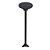 Poste Balizador Eclipse LED 12W 3000K Preto IP65 Gaya 3147 - Imagem 1