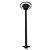 Poste Balizador Eclipse LED 12W 3000K Preto IP65 Gaya 3147 - Imagem 2