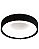 Plafon de Sobrepor LED 32W 3000/4000/6500K D40cm Preto DCX02391 - Imagem 1
