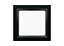 Plafon de Embutir Recuado Deep 12W 3000K 16x16cm Preto STH8902PTO/30 - Imagem 1