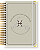 Planner Permanente Modular - Coleção signos PEIXES - Imagem 1