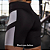 Short Fitness Com Bolso Em Tela Dry Preto Branco - Imagem 3
