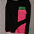 Short Fitness Com Bolso Em Tela Dry Preto Rosa - Imagem 4