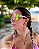 Óculos de Sol Aurora Rosa c/ Rosa Camaleão (Unissex) - Imagem 1