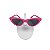 ÓCULOS de SOL - CAT 20 PINK - Armação Gatinho de Silicone com Lentes Polarizadas - Imagem 4