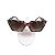 ÓCULOS de SOL - CAT DAIANA Leopardo - Armação Acetato Gatinho, animal print Leopardo - lentes marron - Imagem 3
