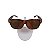 ÓCULOS de SOL - SV DAIANA Animal Print - Acetato Retangular estampado animal print marron - Imagem 3