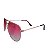 ÓCULOS de SOL - TOM PINK - Armação Metal Aviador - Lentes Rosa degrade - Imagem 2