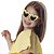 ÓCULOS de SOL - BELINHA YELLOW - Armação em Coração, material Silicone e lentes polarizadas - Imagem 1