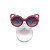 ÓCULOS de SOL - CAT RED com Brilhos - Acetato em Gatinho, lentes degrade - Imagem 3