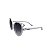 ÓCULOS de SOL - CAT WHITE mini - Acetato em Gatinho, molas nas hastes, lentes degrade - Imagem 4