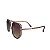ÓCULOS de SOL - DEPP TOM animal print - Armação Hexagonal de Metal - Lentes Marron - Imagem 3
