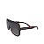 ÓCULOS de SOL - ZEKI AVIADOR BROWN - Acetato marron em formato mascara com detalhe aviador - Imagem 2