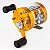 Carretilha Albatroz Omega 25 - Dourada - Imagem 1