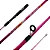 VARA PARA MOLINETE DEYU MAX BULL ROSA 4'0" (1,20M) 8-14LBS 1201M - INTEIRIÇA - Imagem 1