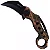 CANIVETE DEYU KARAMBIT AMARELO - W01 - Imagem 1