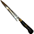 FACA FACAS GAÚCHA INOX ESTREITA CHIFRE E METAL 8'' - 20MC/BP - Imagem 1
