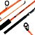 VARA PARA MOLINETE AQUAFISHING GLADIADOR LARANJA 6'0" (1,80M) 12-25LBS S602MH - 2 PARTES - Imagem 1