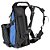 Mochila Fox Boy Hidratação Refil - Preta e Azul - Imagem 3