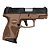 Pistola Taurus G2C Colors Calibre 9mm - Brown - Imagem 1