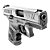 Pistola Taurus TS9C Calibre 9mm - Graphene Elite Gray - Imagem 3