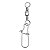 Girador com Snap Albatroz Fishing - Niquelado - Imagem 2