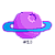 Adesivo para baquetas - Planeta - Imagem 2