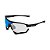 Óculos Scicon Aerotech  Preto Lente Azul Fotocromático com Adaptador de Grau - Imagem 5